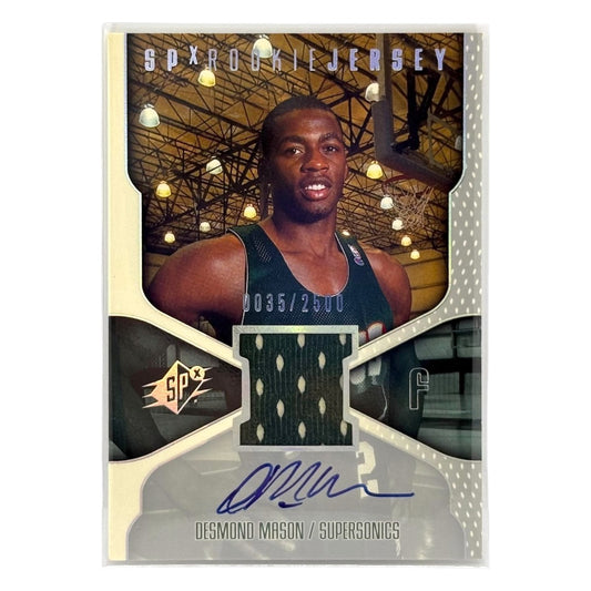 UPPER DECK NBAカード SPX DESMOND MASON SUPERSONICS /2500 #114 中古 IT1