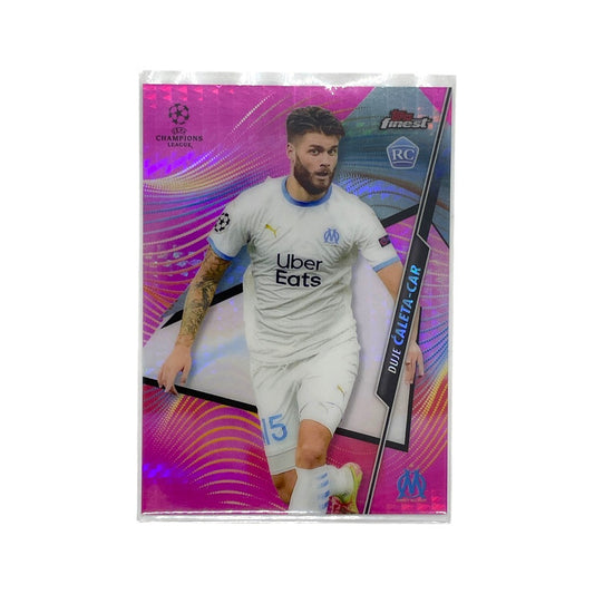 TOPPS サッカーカード FINEST DUJE CALETA-CAR OLYMPIQUE DE MARSEILLE 074/125 #66 中古 IT1