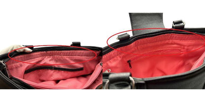 GIGI ジジ 2WAY バッグ 鞄 レザー ブラック トート ショルダー 中古 W４