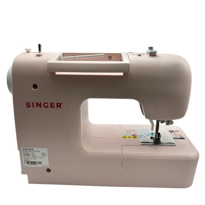 未使用品 SINGER シンガー コンピューターミシン SN777αlll ピンク ミシン 家庭用 アルファベット 数字 中古 Ｗ４
