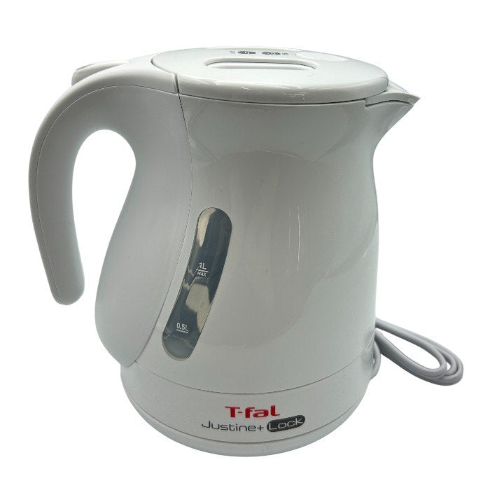 T-fal ティファール ジャスティン プラス ロック 1.0L 電気ケトル KO4421JP 家電製品 大容量 転倒お湯漏れロック 中古 W４