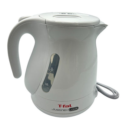 T-fal ティファール ジャスティン プラス ロック 1.0L 電気ケトル KO4421JP 家電製品 大容量 転倒お湯漏れロック 中古 W４