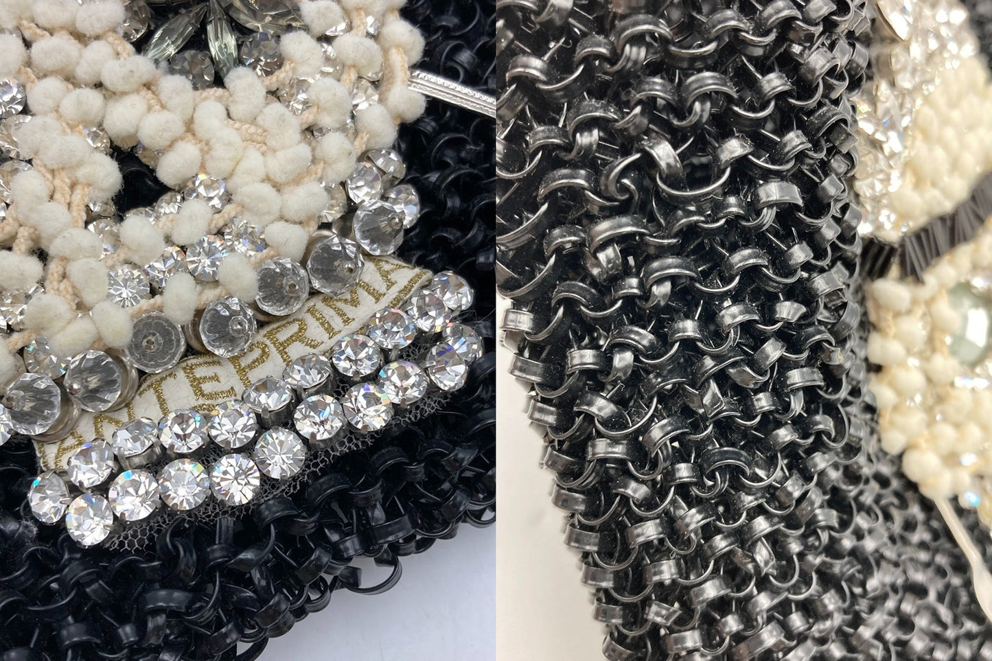 ANTEPRIMA アンテプリマ ワイヤーバッグ ドクロ 中古 D4