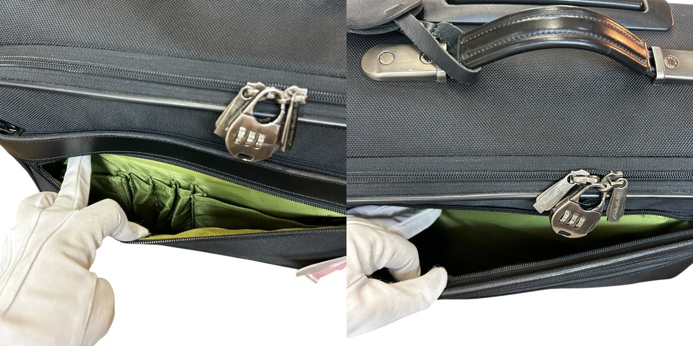 EDDIE BAURE エディーバウアー キャリーバッグ キャリーケース メンズ レディース ブラック 2輪 中古 W４