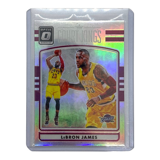 PANINI NBAカード DONRUSS OPTIC PRIZM LEBRON JAMES CLEVELAND CAVALIERS #1 中古 IT1