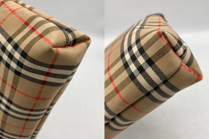 Burberrys バーバリーズ ノバチェック シャドーホース クラッチバッグ 中古 D4