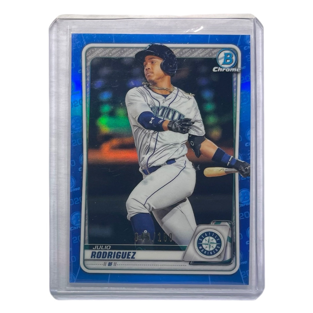 TOPPS MLBカード BOWMAN CHROME JULIO RODRIGUEZ SEATTLE MARINERS /150 #BCP-175 中古 IT2