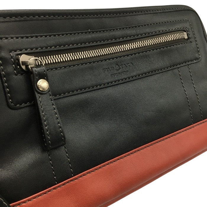フジタカ レザー クラッチバッグ 中古 Y4