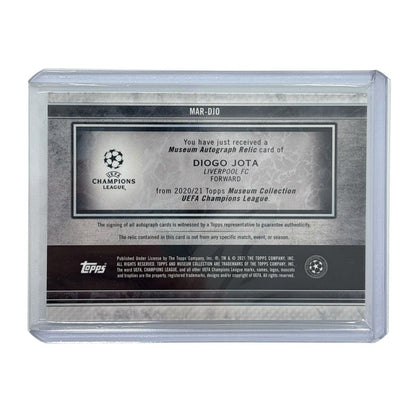 TOPPS サッカーカード MUSEUM COLLECTION DIOGO JOTA LIVERPOOL /50 #MAR-DJO 中古 IT1