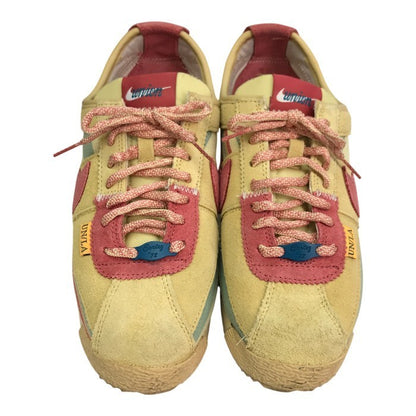 NIKE ナイキ CORTEZ SP UNION スニーカー レディース スウェード ローカット ユニオン コラボ セサミ/ピンク 24.0cm DR1413-200 中古 T1