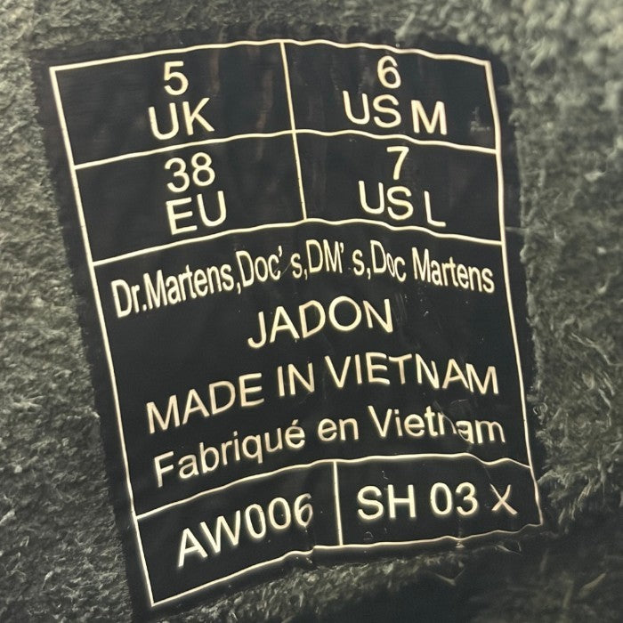 Dr.Martens ドクターマーチン 8ホール レザー シューズ AW006 5UK(約24cm) 本革 ブーツ 靴 シューズ 中古 W1