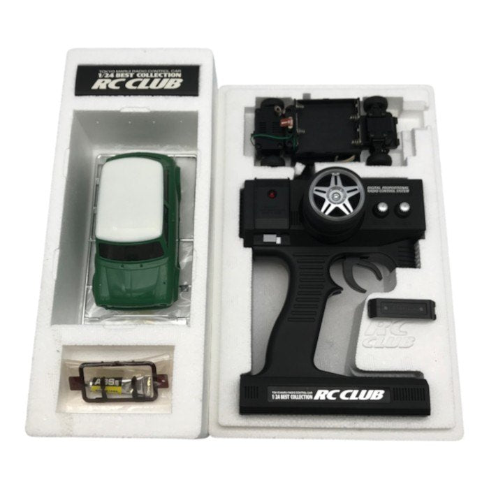 MARUI RC CLUB モーリス ミニクーパー 1300S ラジコン プロポ付フルセット 1/24スケール MINI COOPER ラジオコントロールカー 中古 T1