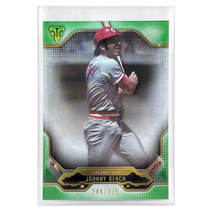 TOPPS MLBカード TRIPLE THREADS JOHNNY BENCH CINCINNATI REDS /275 #27 中古 IT1