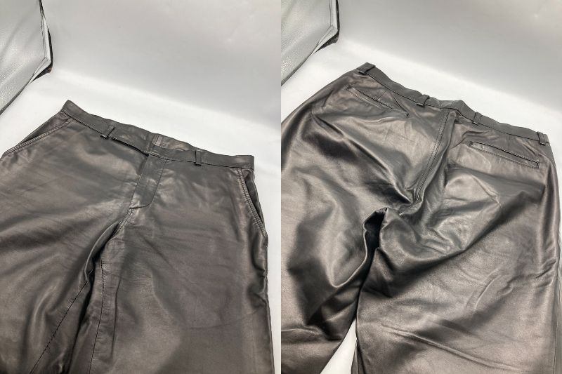 GRIFONI グリフォー二 シップス 牛革 レザーパンツ サイズ46 中古 D4