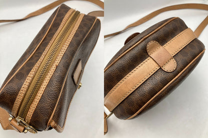 CELINE セリーヌ マカダム ショルダーバッグ 中古 D4