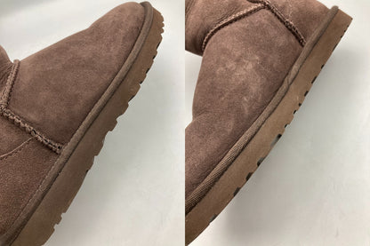 UGG australia アグ W クラシック ショート ムートンブーツ 5825 サイズ25cm レディース 中古 D4