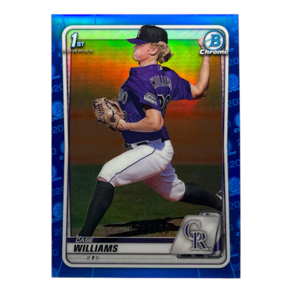 TOPPS MLBカード BOWMAN CHROME 1ST CASE WILLIAMS COLORADO ROCKIES /150 #BD-23 中古 IT2