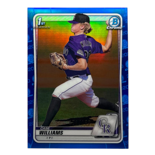 TOPPS MLBカード BOWMAN CHROME 1ST CASE WILLIAMS COLORADO ROCKIES /150 #BD-23 中古 IT2
