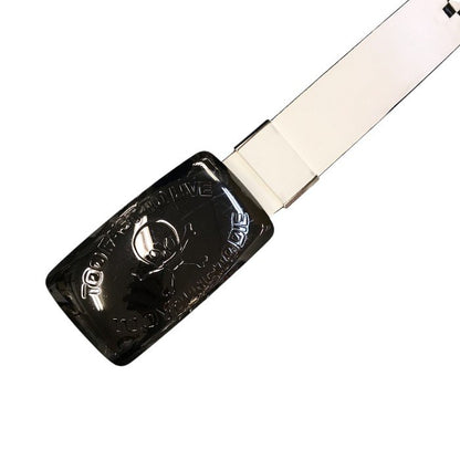 Vivienne Westwood MAN ヴィヴィアンウエストウッドマン ベルト メンズ レザー トップ式 スカル チェック ホワイト/ブラック 中古 T1