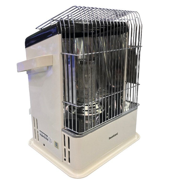 Iwatani カセットガス ストーブ デカ暖 ホワイト CB-STV-DKD 中古 Y1