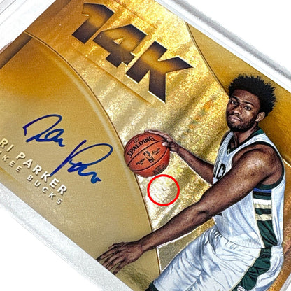 PANINI NBAカード GOLD STANDARD JABARI PARKER BUCKS 21/40 #14K-JP 中古 IT1