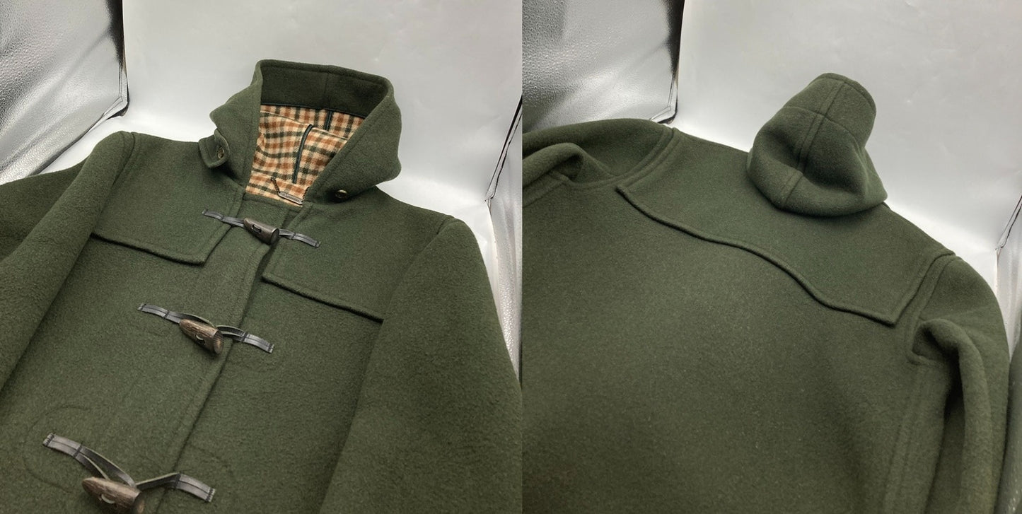 Aquascutum アクアスキュータム イングランド製 ダッフルコート レディース 中古 D4