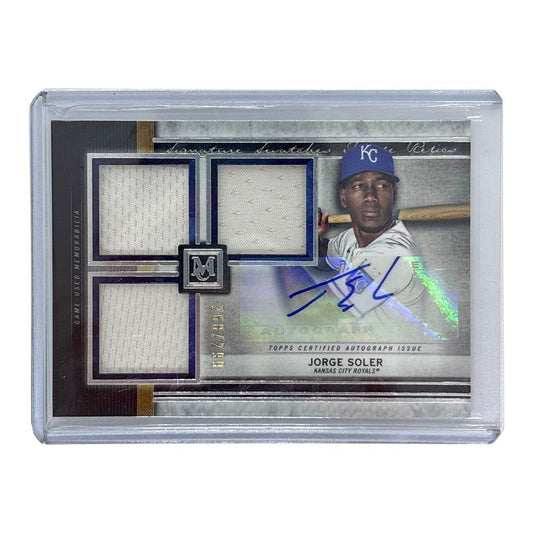 TOPPS MLBカード MUSEUM COLLECTION JORGE SOLER KANSAS CITY ROYALS 268/299 #SSTA-JS 中古 IT1