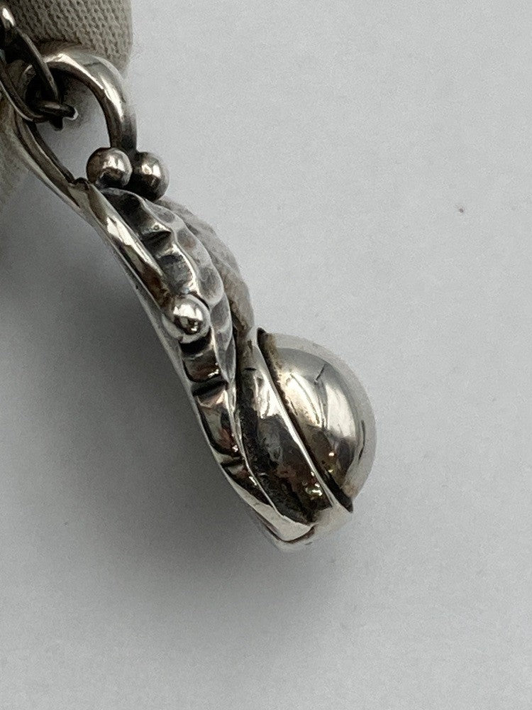 GEORG JENSEN ジョージジェンセン 1994年 ヘリテージ イヤーネックレス SV925 中古 D4