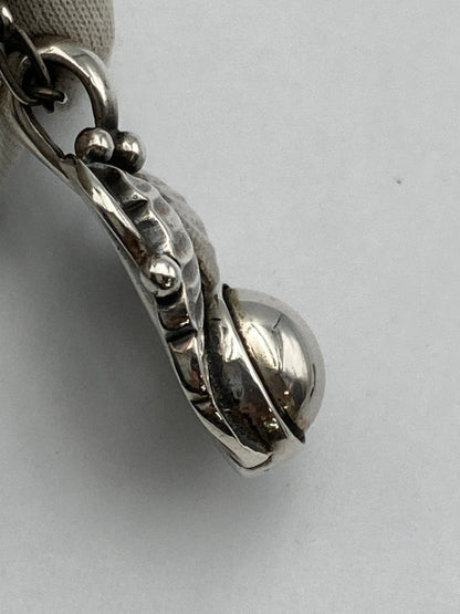 GEORG JENSEN ジョージジェンセン 1994年 ヘリテージ イヤーネックレス SV925 中古 D4
