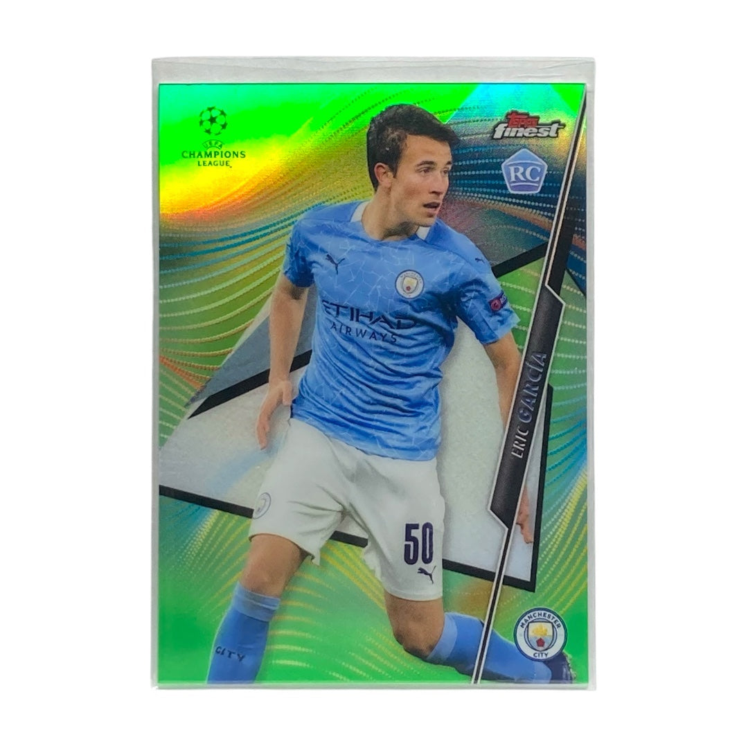 TOPPS サッカーカード FINEST ERIC GARCIA MANCHESTER CITY /99 #4 中古 IT2