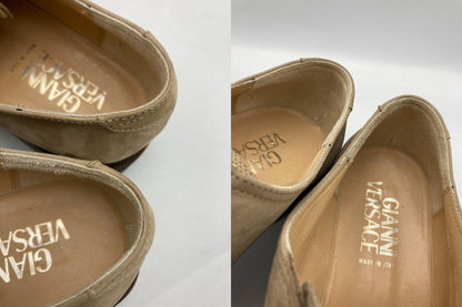 GIANNI VERSACE ヴェルサーチェ モンクストラップ シューズ サイズ 7 1/2 中古 D4