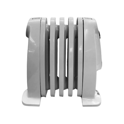 DeLonghi デロンギ ミニオイルヒーター ピュアホワイト 小型 脱衣所 お手洗い 500W フィン5枚 NJM0505 中古 T1