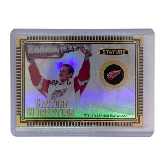 UPPER DECK NHLカード STATURE STEVE YZERMAN RED WINGS #CM-20 中古 IT2