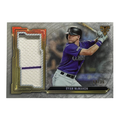 TOPPS MLBカード TRIPLE THREADS RYAN MCMAHON COLORADO ROCKIES /36 #SJR-RMC 中古 IT2
