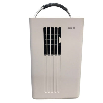 シロカ 除湿機能付きポータブルクーラー スポットクーラー 冷風能力0.350kW 除湿機能4.4L SY-D151 中古 Y1
