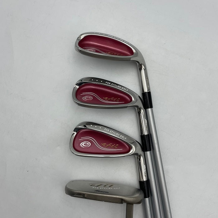 MIZUNO efil ゴルフクラブ 7本セット ミズノ エフィル レディース 中古 R4