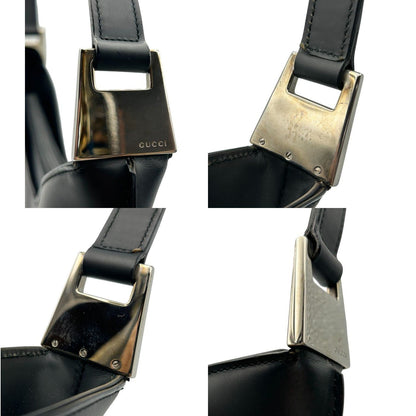 GUCCI グッチ ワンショルダー バッグ 001 3017 002058 鞄 肩掛け ブラック レディース ブランド 中古 W４