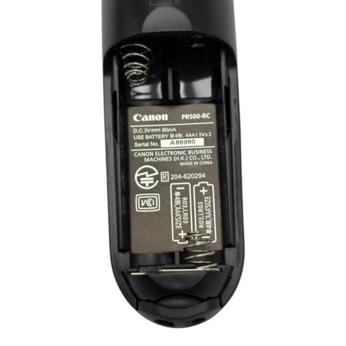 Canon キヤノン LASER POINTER PR500-RC 1766C001 レーザーポインター 家電 プレゼンテーション 中古 W４