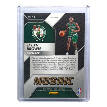 PANINI NBAカード PRIZM JAYLEN BROWN BOSTON CELTICS #45 中古 IT2