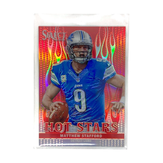 PANINI NFLカード SELECT PRIZM MATTHEW STAFFORD DETROIT LIONS 17/25 #21 中古 IT2