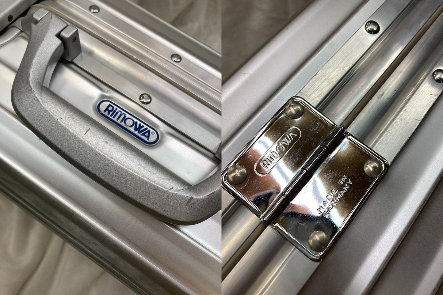 RIMOWA リモワ トパーズ キャビントロリー アルミニウム 32L キャリーケース 929.52.10.7 中古 D4