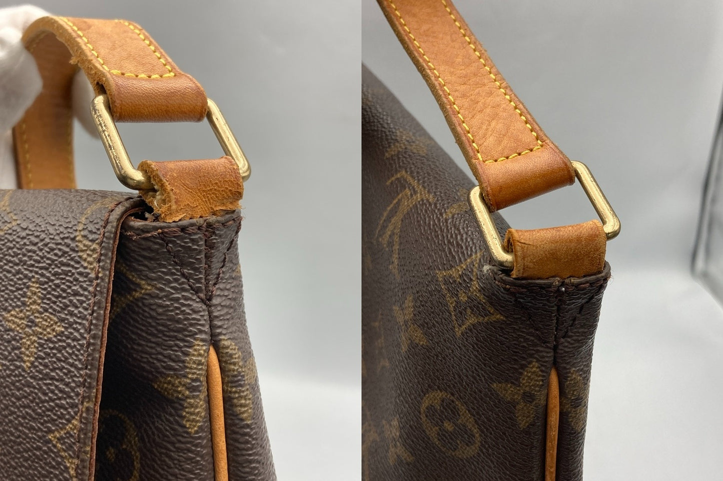 LOUIS VUITTON ルイヴィトン モノグラム ミュゼット ショルダーバッグ M51256 中古 D4