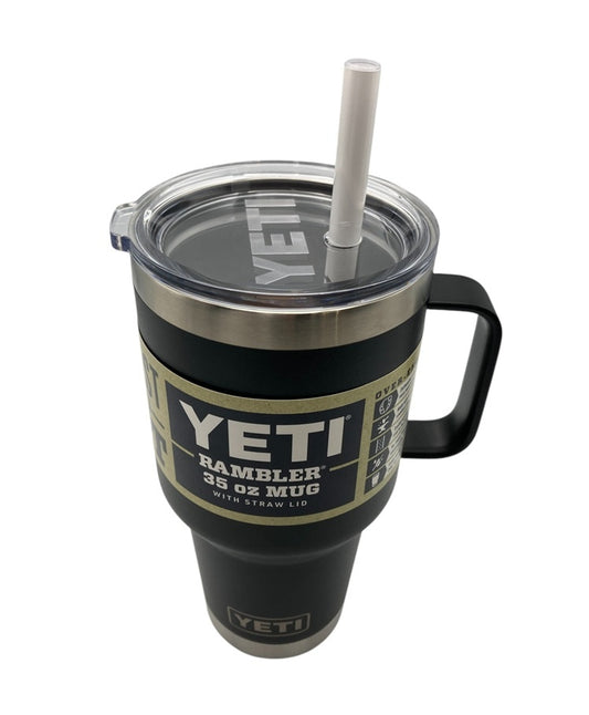 YETI RAMBLER イエティ ランブラー 保冷マグ  35 oz STRAW MUG 1035ml 中古 D4