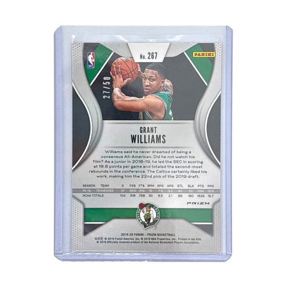 PANINI NBAカード PRIZM GRANT WILLIAMS CELTICS 27/50 #267 中古 IT1