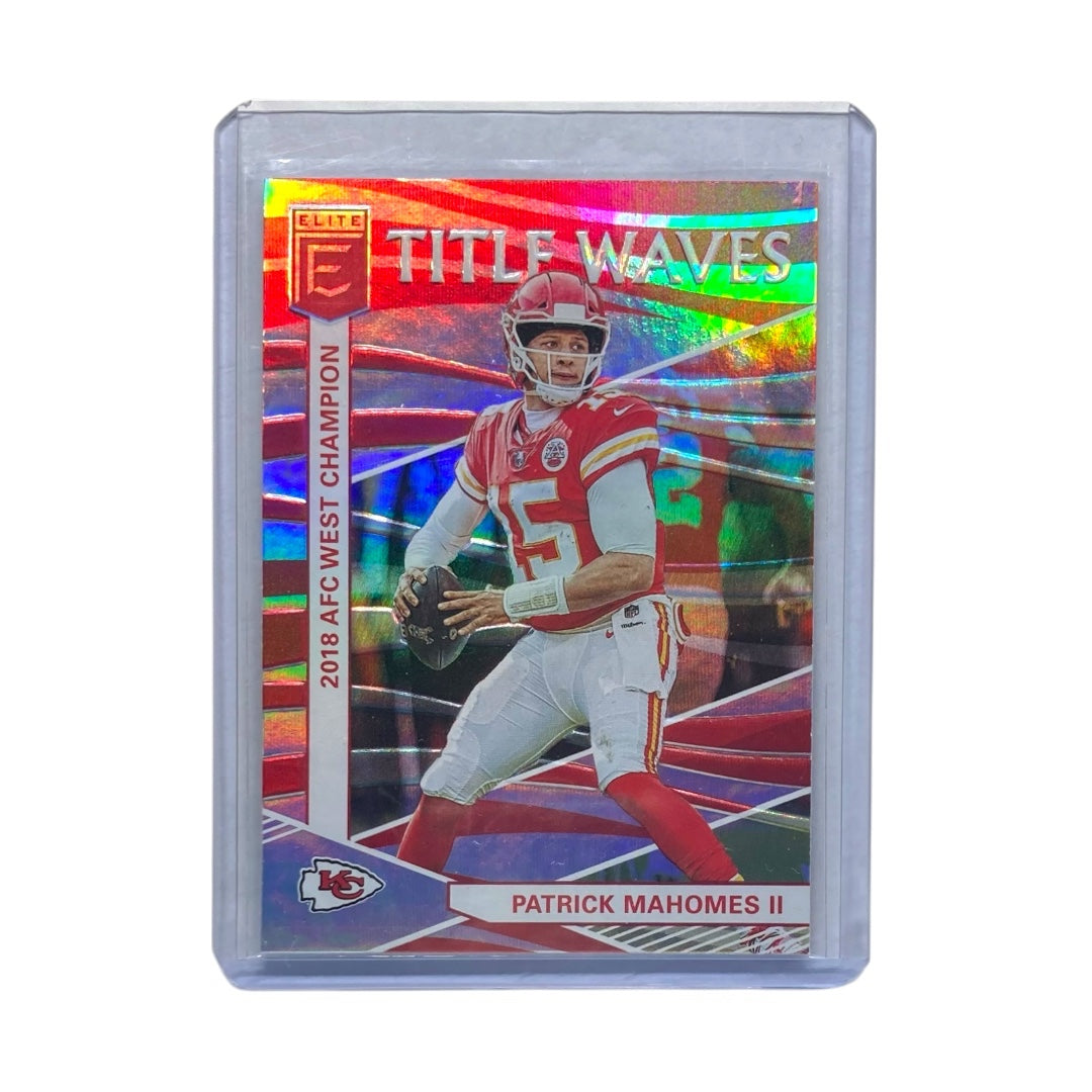 PANINI NFLカード DONRUSS ELITE PATRICK MAHOMES II CHIEFS #TW-3 中古 IT2