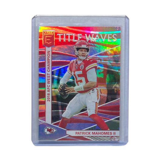 PANINI NFLカード DONRUSS ELITE PATRICK MAHOMES II CHIEFS #TW-3 中古 IT2