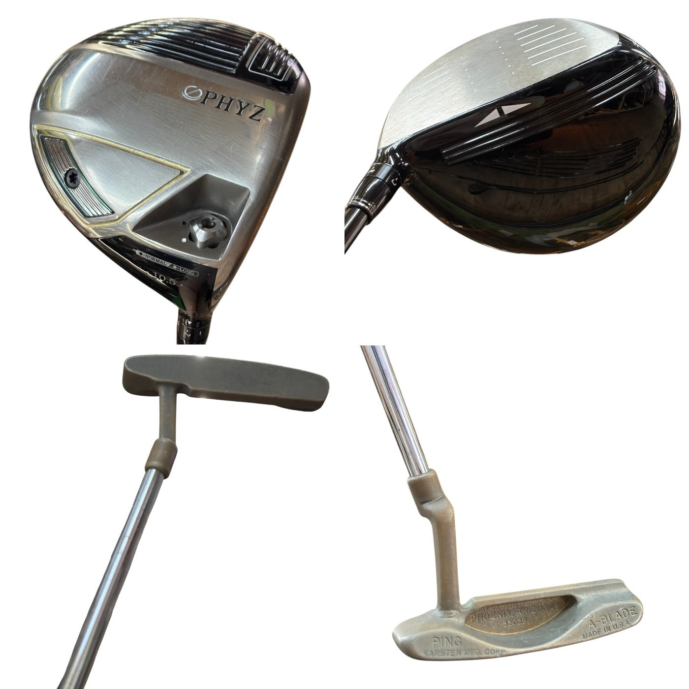ゴルフクラブ 10本SET XXIO ゼクシオ9 ユーティリティ U5 23度 BRIDGESTONE PHYZ(2014) 6番～9番アイアン メンズ 右利き スポーツ ゴルフ用品 中古 W４