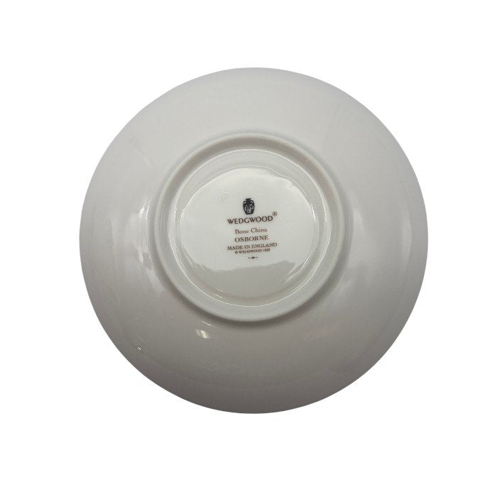 Wedgwood ウェッジウッド オズボーン カップ＆ソーサー ペア 洋食器 ブランド 花柄 おしゃれ 紅茶 ティー 2客 中古 W1