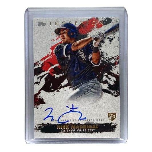 TOPPS MLBカード INCEPTION NICK MADRIGAL WHITE SOX 126/130 #RESA-NM 中古 IT2