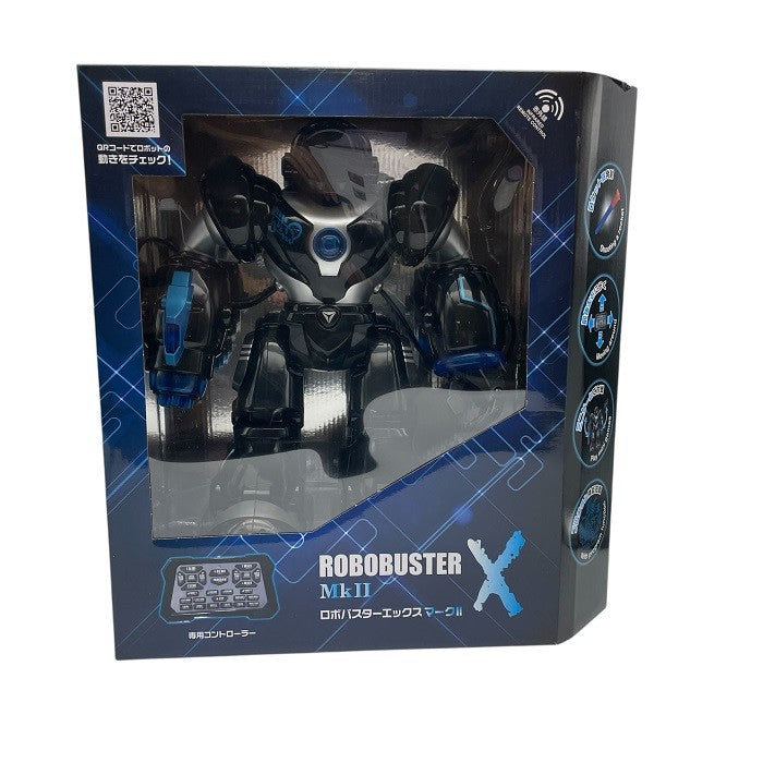 ティーケーエスケー(TKSK) ロボバスターX Mk2【ROBOBUSTER X Mk2】 リモコントイ プログラミングトイ対象年齢12歳以上 高さ35.0㎝ TK-073 ラジコン 人型 ロボ 歩行 プログラミング ロケット プレゼント 中古 R1